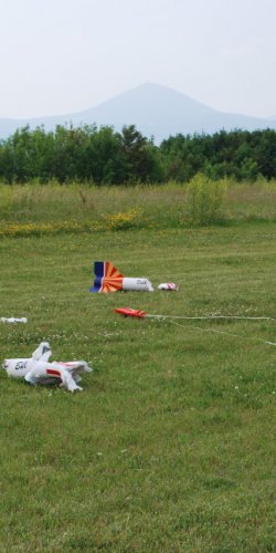 Velky Bill po dopadu 